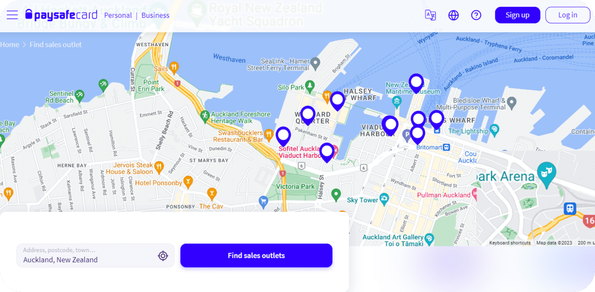 Paysafecard outlets NZ