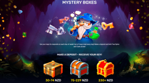 Woo Casino Mystery boxes