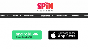 Spin Casino apps